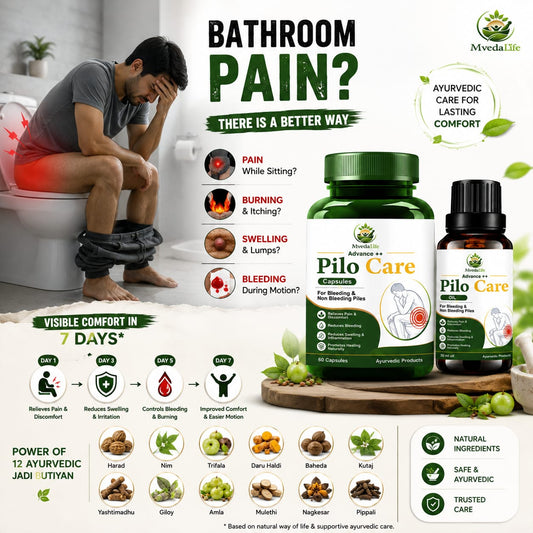 MvedaLife advance Pilo Care Capsules Oil